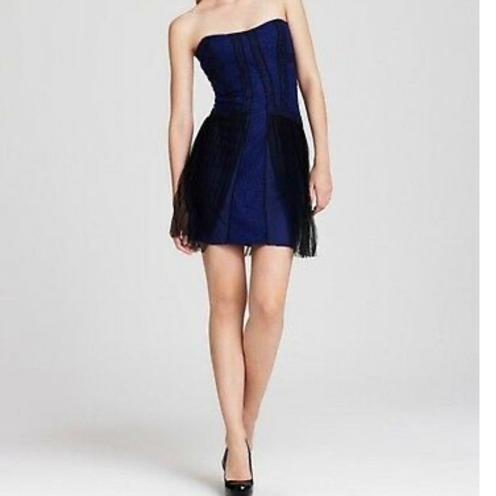 NWOT BCBGMaxAzria Galia Cocktail Party Mini Dress